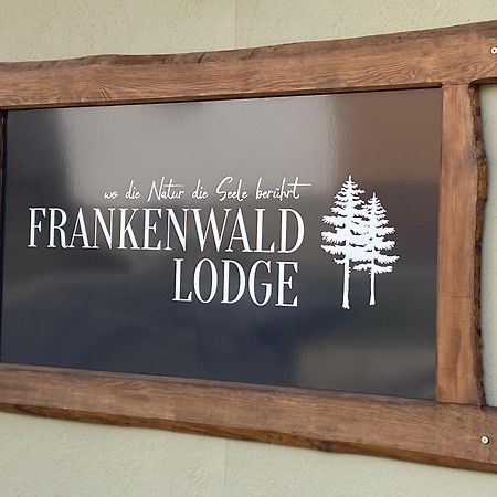Frankenwald-Lodge Шварценбах-ам-Вальд Екстер'єр фото