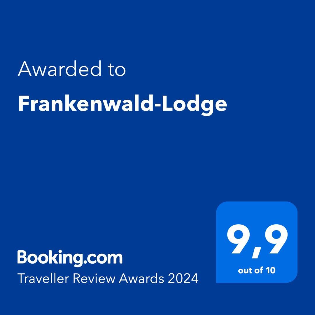 Frankenwald-Lodge Шварценбах-ам-Вальд Екстер'єр фото