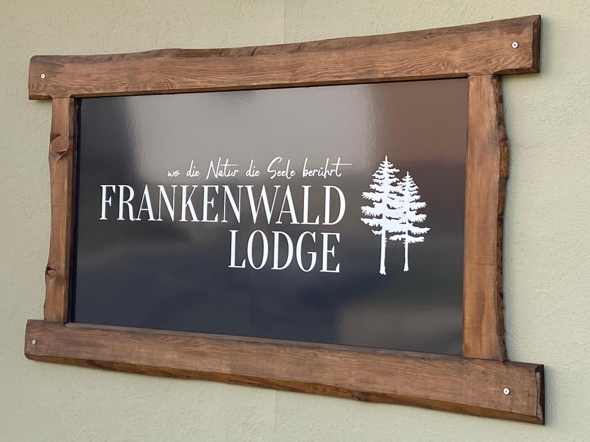 Frankenwald-Lodge Шварценбах-ам-Вальд Екстер'єр фото